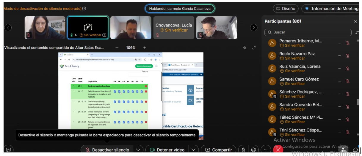 Teachers Introduced to Eco-Lab Project and Digital Library in School-Based Training