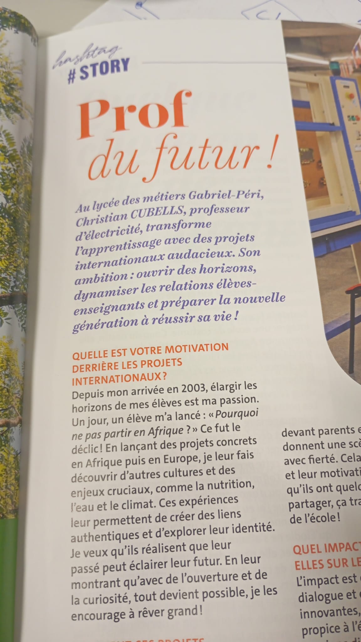 “Prof of the Future!”: A Teacher Leading Innovation and Inspiring Change in Education